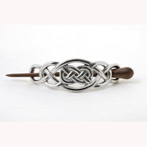 Keltisk h�rsp�nde med knudem�nster