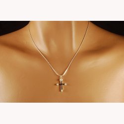 Russisk Monomak kors. Forgyldt med perler