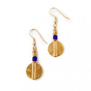 Akan skive reringe med bl perle 