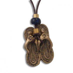 Afrikansk sandal vedhng, oprindelig benyttet som vgtenhed