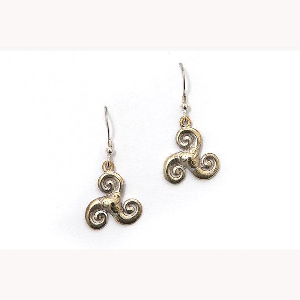triskele øreringe - Keltiske Smykker - Museumssmykker