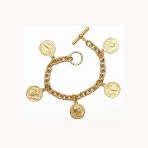 Jdisk armbnd med charms