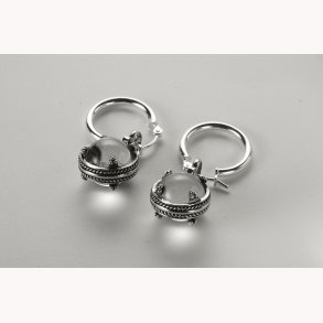 Vikingereringe med bjergkrystal