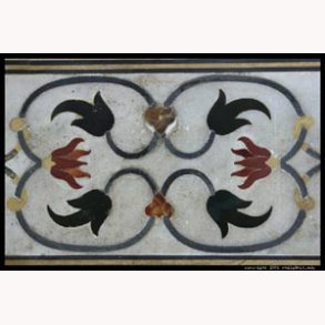 Pietra Dura og Tajs Mahal